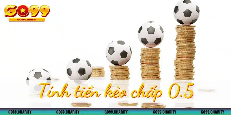 Cách tính tiền kèo chấp 0.5 rất đơn giản